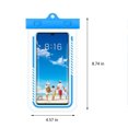 thumbnail image 3 of Universal Phone Pouch IPX8 Phone Case For Beach Underwater Cellphone Dry Bag With Lanyard Fits All Phones Up To 7.2IN, 3 of 8