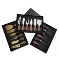 thumbnail image 2 of ZHaobin Walnut Handle Boxed Cheese Knife 4/6Piece Set Small Fork Cutlery Cream Baking Tool (yinse 6), 2 of 6