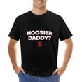 thumbnail image 7 of Hoosier Daddy Dandy Men's Cotton Short Sleeve HD Print Tee for Casual T-Shirt Crew Neck Top Black L, 7 of 7