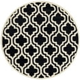 thumbnail image 4 of SAFAVIEH Chatham CHT727K Handmade Black / Ivory Rug, 4 of 10