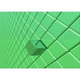 thumbnail image 1 of Ahgly Company Machine Washable Indoor Rectangle Transitional Neon Green Area Rugs, 8' x 10', 1 of 7