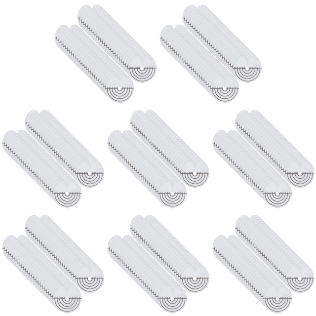 50 Uds. Protectores Calor Redondos PVC para Extensiones Herramientas Hoja Aislante