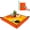 Orange, variant on Repotting Mat for Indoor Plant Transplanting & Potting Soil Mess Control,26.8" X 26.8" Portable Potting Tray Succulent Plant Mat Indoor Gardening Tools Gardener Gifts Plant Gift for Plant Lovers