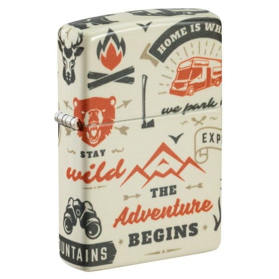 Zippo Lighter: Outdoor Adventures - 540 Color 46041