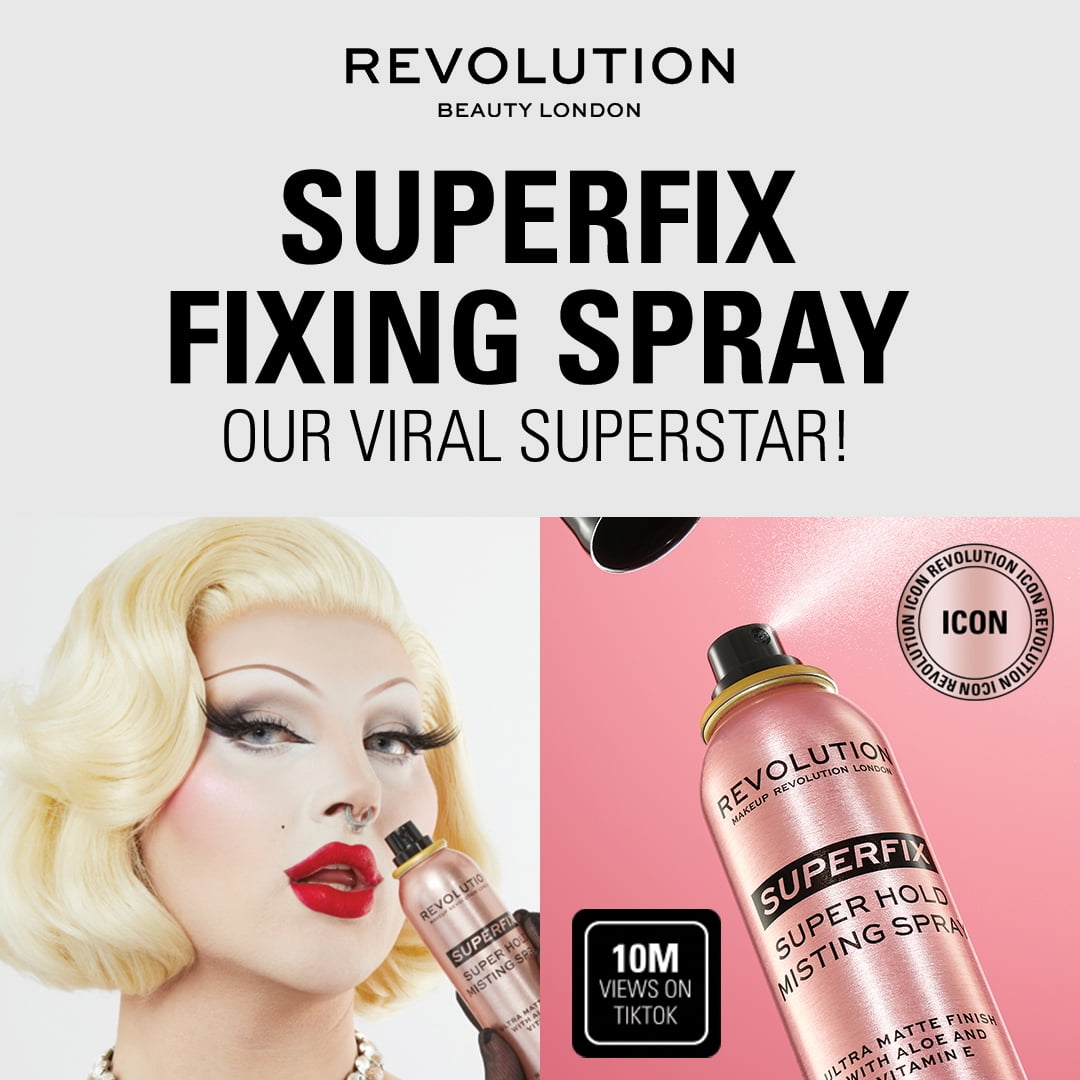 Revolution Superstar Bake & Set Makeup Set, 2 Piece Holiday Gift Set
