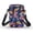 Tropical Pineapple Print, variant on HELLHERO Double Zipper Shoulder Bag Men, Women LovePawsBag Polyester Casual Use 4.33x1.97x7.09 with Zipper Closed