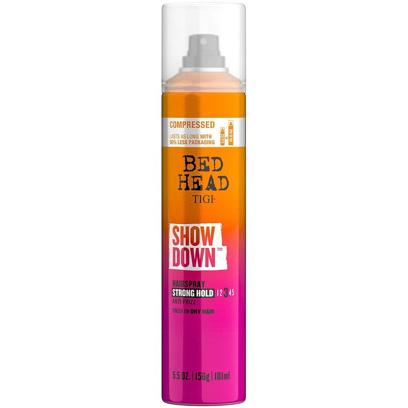bed head hairspray pink bottle