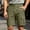 Army Green women's cargo shorts a1, variant on Cagogo Women's Cargo Drawstring Casual Shorts Loose Fit Bermuda Pants Active Summer Vacation Travel Beach Hiking Casualwear, White S