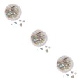 thumbnail image 1 of maskred 1/2/3/5 Art Crystal Flower Shining Rhinestone Pearl Sequin Rhinestone Manicure Decoration No.4 3PCS, 1 of 6