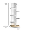 thumbnail image 2 of Librero Minimalista Atlas Home Blanco 100 X 39 X 25 Cm Fit, 2 of 5
