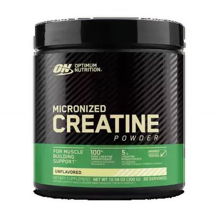 OPTIMUM NUTRITION MICRONIZED CREATINE POWDER Unflavored Muscle Size Strength 0.66 lb (60 Servings