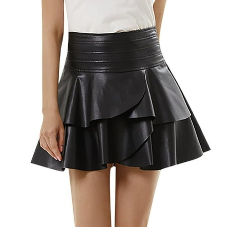 

ZHAGHMIN Red Velvet Skirt Women S Pu Leather Skirt Pleated Design Solid Color Irregular A Word Skirt Crib Bed Skirt Jean Mini Skirt Belly Fringe Skirt Table Skirt Clips Suede Skirts For Women Plaid