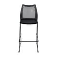 thumbnail image 6 of Flash Furniture Stack Bar Stool with Air-Vent Back and Powder Coated Sled Base, 6 of 11
