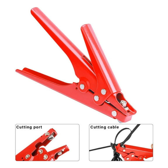 GBAYXJ Zip Tie Tool And Tensioning And Cutting Tool For Plastic Nylon Cable Tie Or Fasteners Up To 0.37 Inches(Color:Hot Pink)