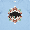 thumbnail image 4 of Inktastic Buffalo Cute Western Pattern Boys or Girls Baby T-Shirt, 4 of 5