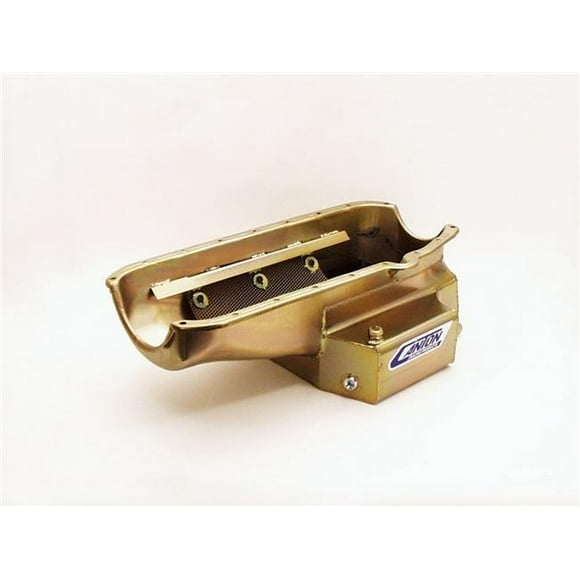 11-120 7 in. Competition Series Circle Track Wet Sump Oil Pan - Small Block Chevy Pre-80 Block