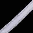 thumbnail image 4 of yuksok 1 Roll Picot Edge Stretch Lace Double Ruffle Ribbon Sewing Crafts White, 4 of 9