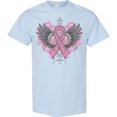 thumbnail image 3 of Inktastic Breast Cancer Cool Wings T-Shirt, 3 of 5