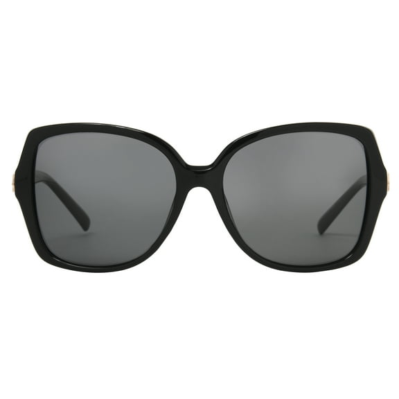 Foster Grant Women's Oversized Fashion Sunglasses, Black