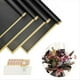 thumbnail image 2 of 20 Hojas de Papel de Regalo de Flores con 10 Tarjetas de Felicitación, Papel de Regalo de Ramo, Papel de Embalaje Floral, Negro, 2 of 8