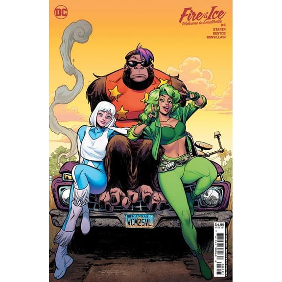 Collectible Fire & Ice Welcome To Smallville #6 (of 6) Cvr B Khary Randolph Card Stock Var DC Comics Comic Book