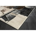 thumbnail image 2 of MDA Home Rhodes 3'5"x5'5" Abstract Area Rug in White/Anthracite Gray, 2 of 5