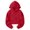 Red, variant on cfhntfmh Women's Cropped Hoodie Fleece Long Sleeve Pullover Fall Trendy Drawstring Hood Workout Cropped Sweatshirt