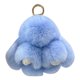 thumbnail image 5 of Llavero de Coche Suave Conejo Pompom, Colgante Hecho a Mano de Piel Falsa de 10 cm Llavero Lindo, 5 of 7
