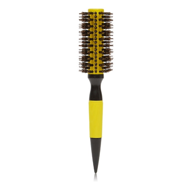 Vogacara Peine rizado con mango de madera, rodillo para rizar el cabello, cepillo fino, accesorios de belleza para salón, herramientas de viaje para Cuidado del cabello Tipo 3 Vogacara CE001311-03