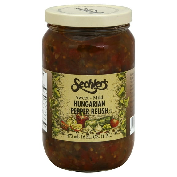Sechler's Hungarian Relish 16 oz (Pack Of 6)