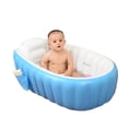 thumbnail image 1 of Bangcool Baby Inflatable Bathtub Thick Toddler Bathing Tub Mini Swimming Pool with Pocket, 1 of 6