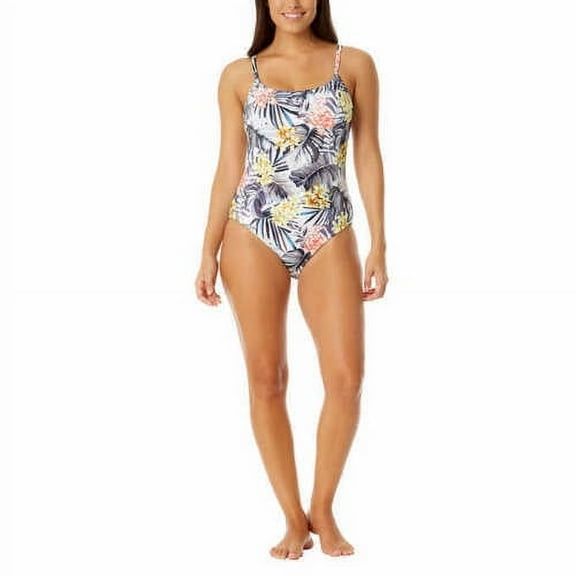 Hurley Ladies' One-piece Swimsuit (White, XL) 1603047