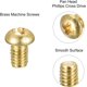 thumbnail image 4 of 10 tornillos de latón para máquina, M4 x 6 mm, pernos de sujeción de cabeza Phillips para muebles, equipos de oficina, dispositivos electrónicos Rojo Verde, 4 of 5