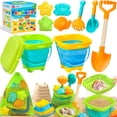 thumbnail image 1 of Beach Sand Toys DUDUCOFU, plegable para niños, con bolsa de malla, 1 of 9