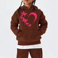 thumbnail image 2 of Mercatoo Cute Heart Butterfly Hoodies for Teen Girls Oversized Pullover Hoodies Long Sleeve Fall Winter 𝐇ooded Sweatshirts, 2 of 5
