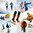 thumbnail image 6 of SAVIOR HEAT 2024 Upgraded 2200mAh Rechargeable Heated Socks for Men Women - Washable Electric Thermal Warming Socks for Hunting Winter Skiing Outdoors - Battery Included, 6 of 10