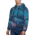 thumbnail image 3 of Haiem Abstract Colorful Art Supplies Patterned Men's Hoodie with Kangaroo Pocket - Ideal Pullover Sweatshirt for Daily Wear, Travel, and Home-Small, 3 of 7