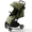 Green, variant on newyoo GlideTow TR18M Compact Travel Stroller for Toddlers, Baby/Infant Lightweight Lay Flat Stroller with Luggage Handle & Cup Holder, One-Hand Quick Fold, Gray