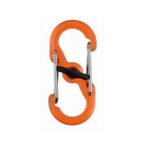 Nite Ize LSBPM-19T-2R3 S-Biner MicroLock Polycarbonate - 2 Pack - Orange - Quantity 1