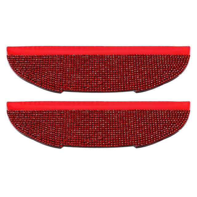 Par Coche Retrovisor Espejo Lluvia Cejas Lateral Espejo Lluvia Guardia Rojo