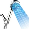 thumbnail image 1 of HotelSpa Douche à Main LED Ultra-Luxe 7 Réglages avec Visage Chromé et Capteur de Température Changeant de Couleur, 1 of 4