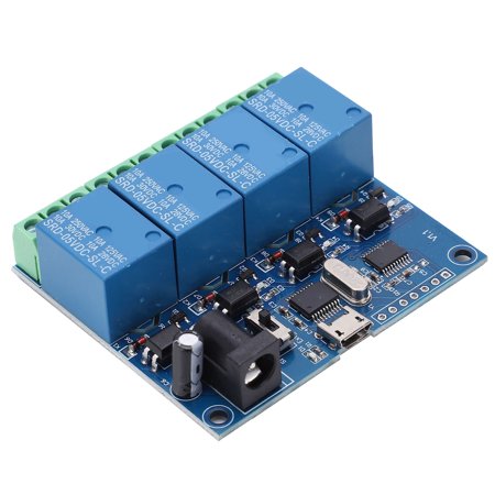 Relay Board Relay Module, 4 Channel USB 4 Way Relay Module For For ...