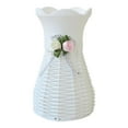 thumbnail image 1 of Bovemsi Large Capacity   Bag Simple Artificial Rattan Vase Creative Rattan Design Plant Flower Basket Handmade DIY Vase, 1 of 9
