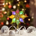 thumbnail image 6 of Unique Christmas Tree Topper, CXALSSY Luxury Multicolor LED Christmas Tree Star, 6.7 Inch Lights Tree Topper for Indoor Outdoor Decoration, Unique Luxury Christmas Tree Toppers 2024, 6 of 6