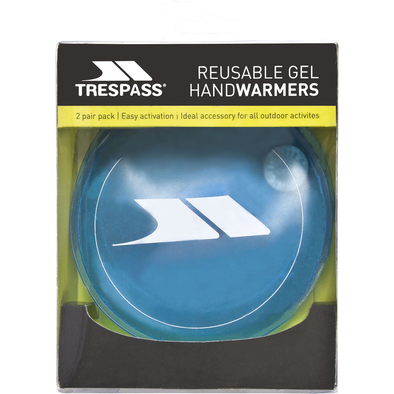 Trespass Cosie Reusable Gel Handwarmers Pack Of 2 TP1026 