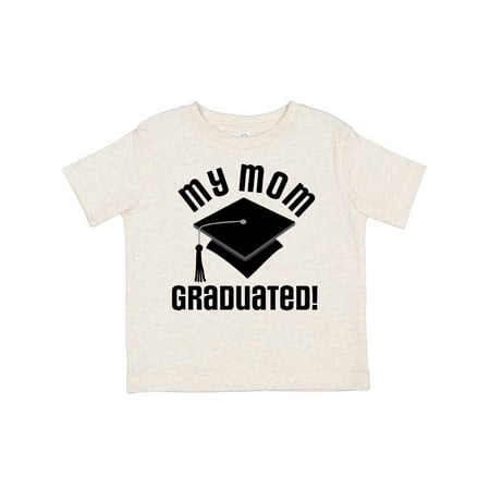 

Inktastic My Mom Graduated Gift Toddler Boy or Toddler Girl T-Shirt