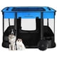 thumbnail image 1 of Corral para perros ROMANTIC BEAR 102x81x61 cm plegable con cubierta de sombra, 1 of 9