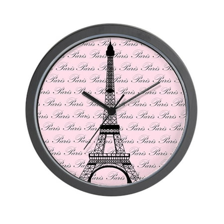 CafePress - Pink And Black Paris Eiffel Tower - Unique Decorative 10