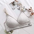 thumbnail image 4 of Women's Pregnancy Breastfeeding Before And After Breastfeeding Underwear And Pregnancy Without Steel Ring Stitching Bra And Underwear Women Bras Wireless Seamless Bras Seamless Sports Bra Pack Keyhole, 4 of 4