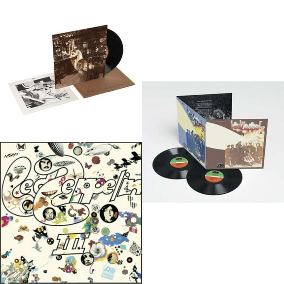 In Through The Out Door & Led Zeppelin Iii (Remastered Original/180G) & Led Zeppelin Ii (Deluxe Remastered/2LP/180)